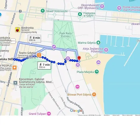 アパート Centrum Sea 5 Min Do Morza *